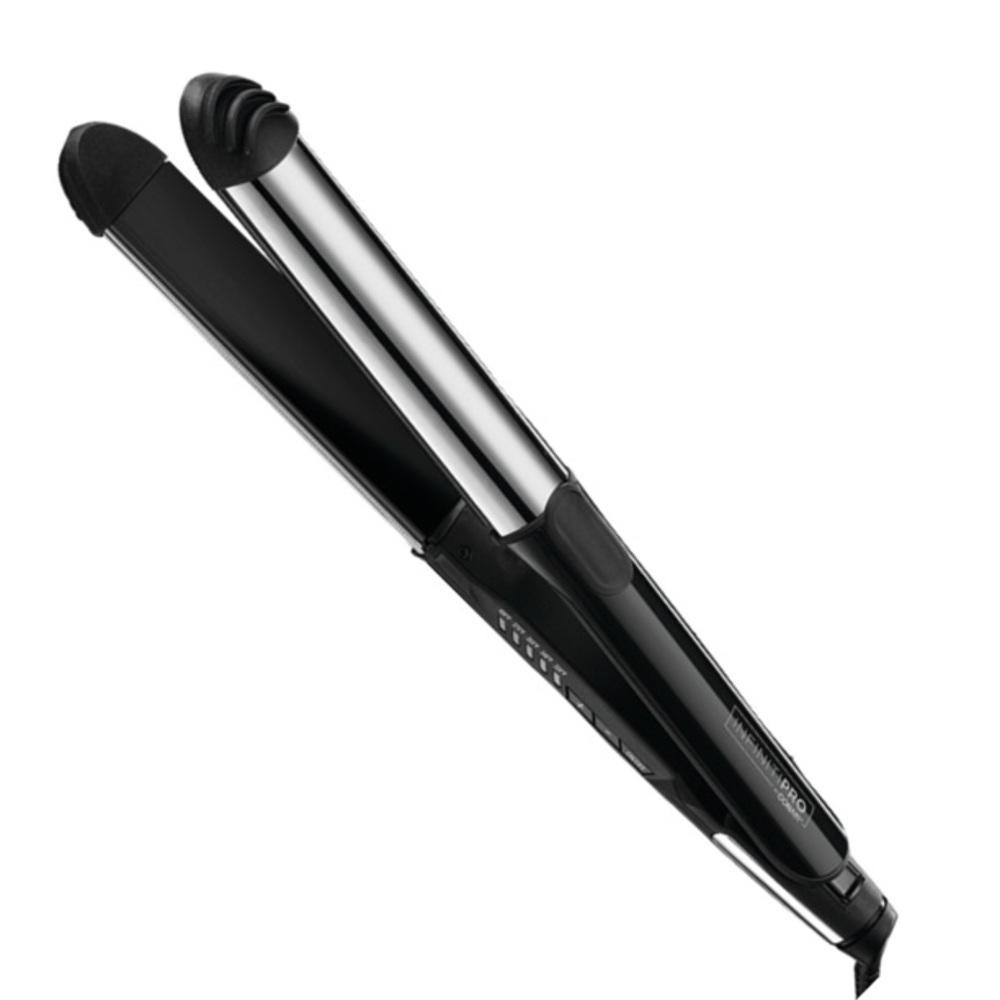 2-in-1 Flat Iron/Curling Iron 1"